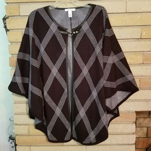 White House Black Market Capelet Sz L